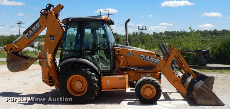 image for item DE5663 2014 Case 580 Super N  backhoe