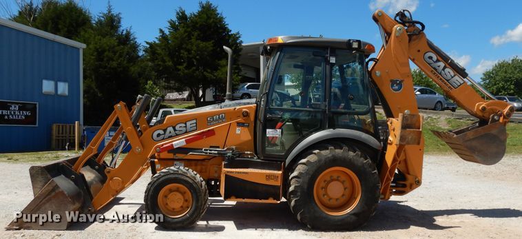 image for item DE5663 2014 Case 580 Super N  backhoe