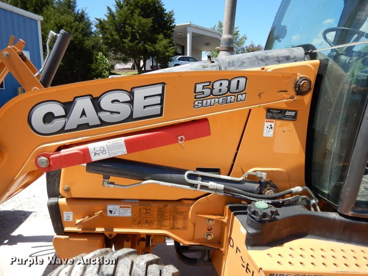 image for item DE5663 2014 Case 580 Super N  backhoe