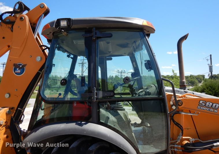 image for item DE5663 2014 Case 580 Super N  backhoe