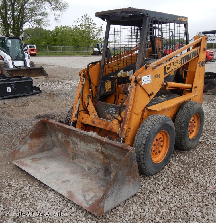 image for item DE5671 1980 Case 1845  skid steer loader