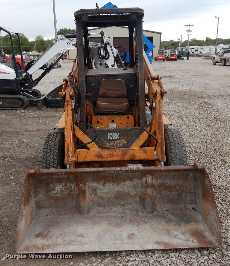 image for item DE5671 1980 Case 1845  skid steer loader