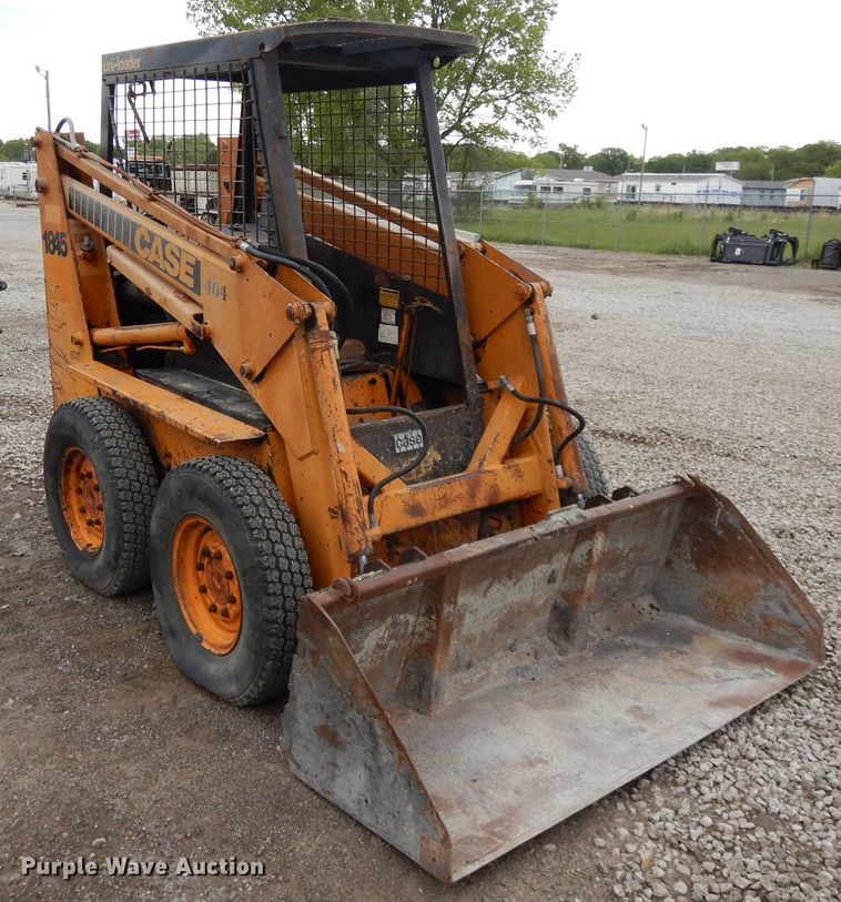 image for item DE5671 1980 Case 1845  skid steer loader