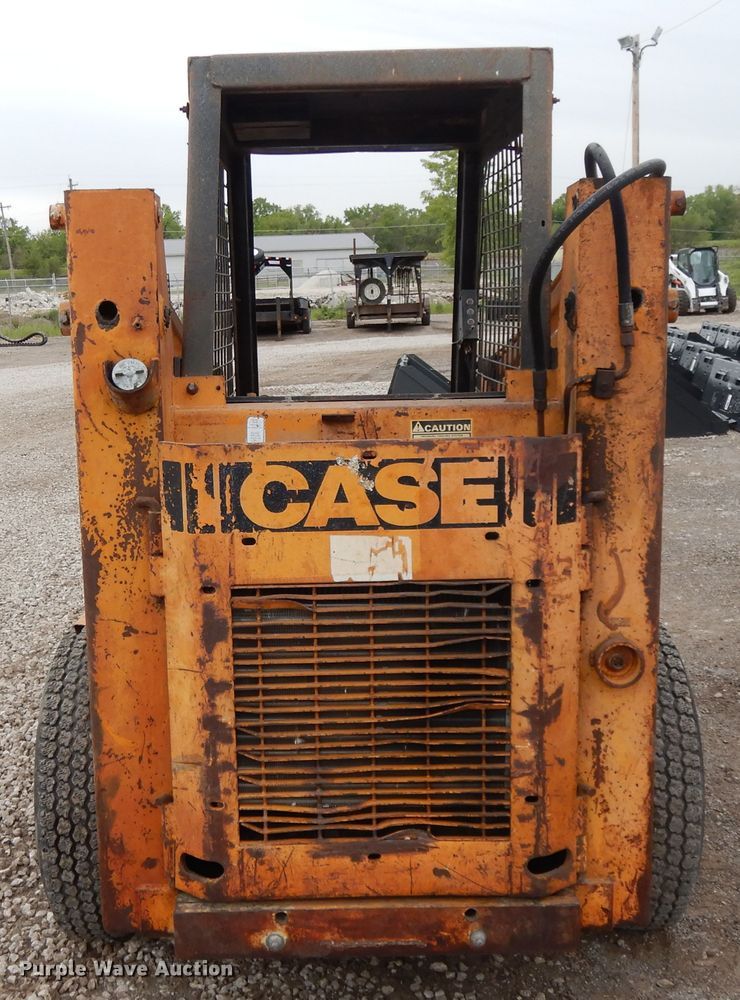 image for item DE5671 1980 Case 1845  skid steer loader