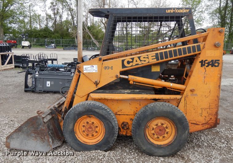 image for item DE5671 1980 Case 1845  skid steer loader