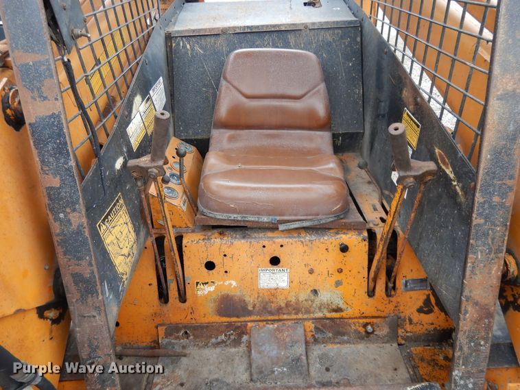 image for item DE5671 1980 Case 1845  skid steer loader