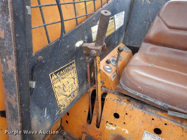 image for item DE5671 1980 Case 1845  skid steer loader