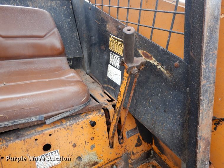 image for item DE5671 1980 Case 1845  skid steer loader