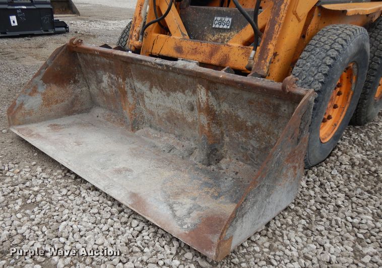 image for item DE5671 1980 Case 1845  skid steer loader