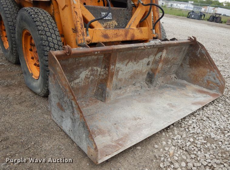 image for item DE5671 1980 Case 1845  skid steer loader