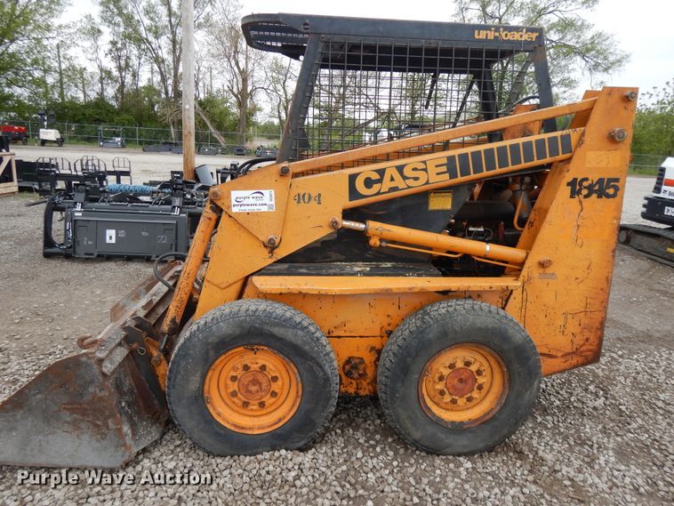 image for item DE5671 1980 Case 1845  skid steer loader