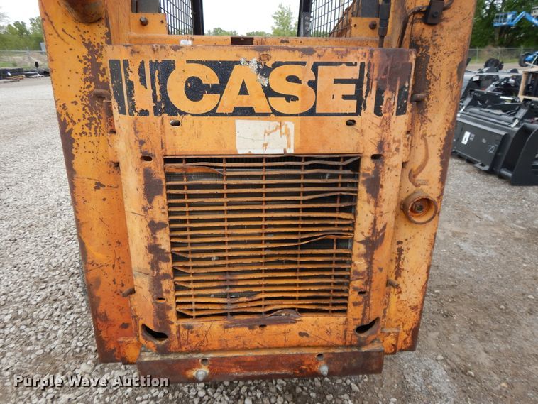 image for item DE5671 1980 Case 1845  skid steer loader