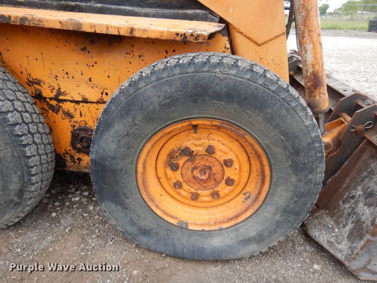 image for item DE5671 1980 Case 1845  skid steer loader