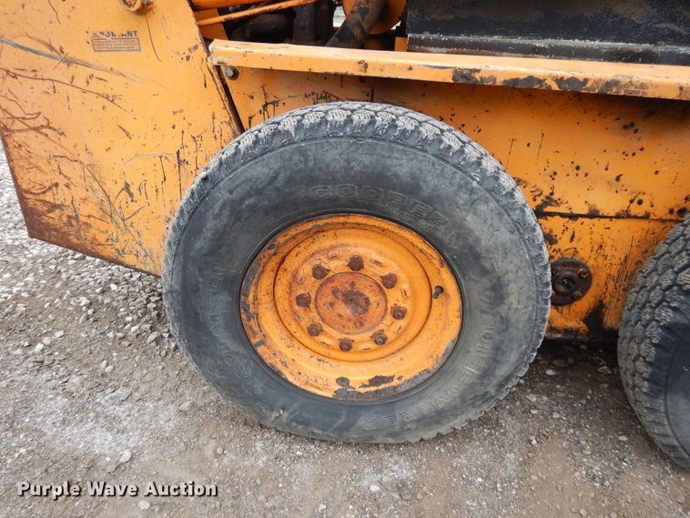 image for item DE5671 1980 Case 1845  skid steer loader
