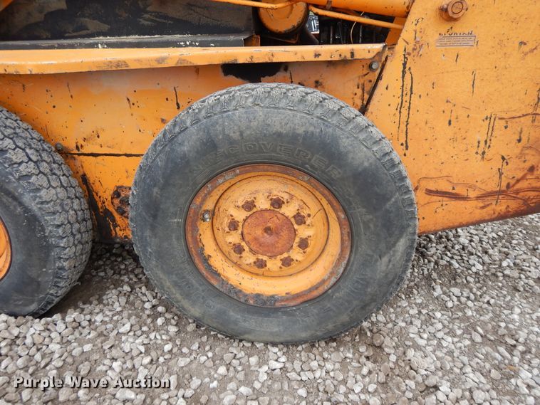 image for item DE5671 1980 Case 1845  skid steer loader