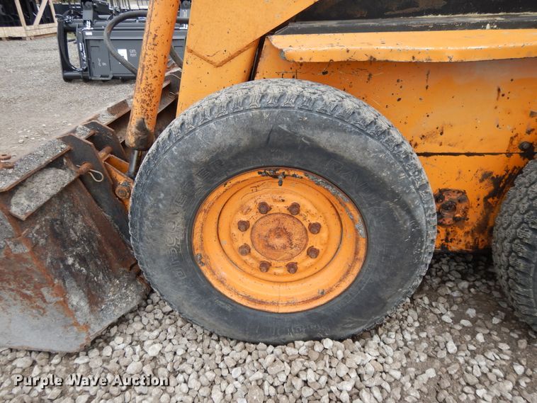 image for item DE5671 1980 Case 1845  skid steer loader