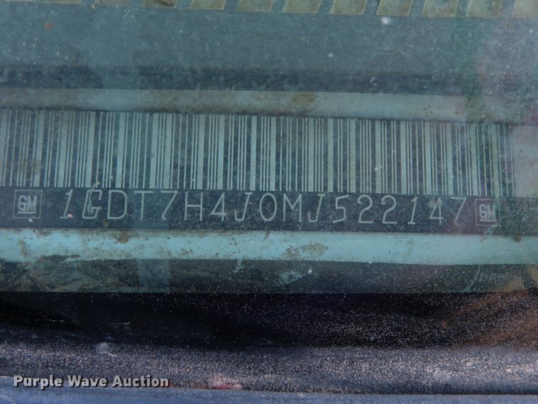 image for item DE8266 1991 GMC TopKick C6500 SL dump truck