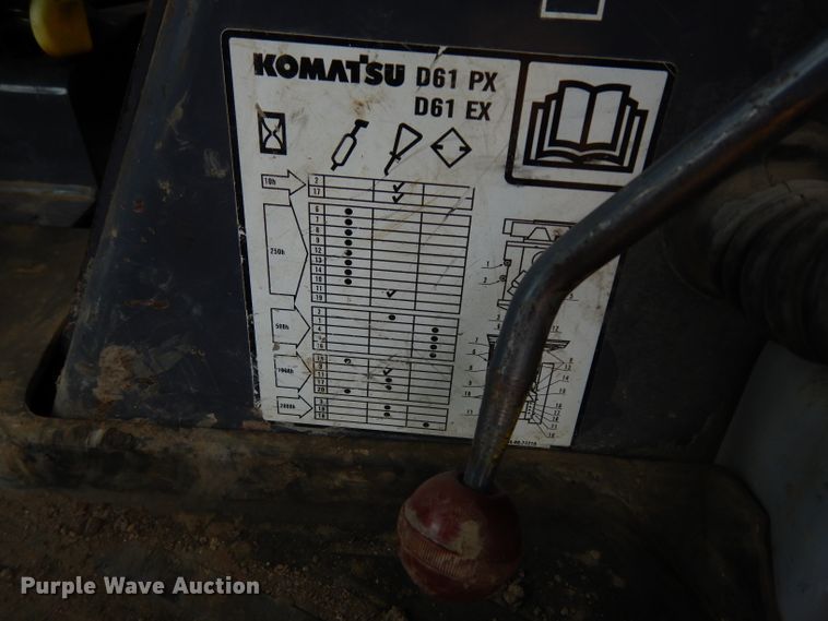 image for item DF4008 2006 Komatsu D61PX-15  dozer