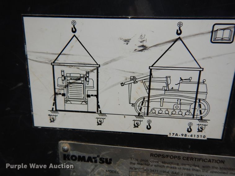 image for item DF4010 2009 Komatsu D51EX-22  Series 22 dozer