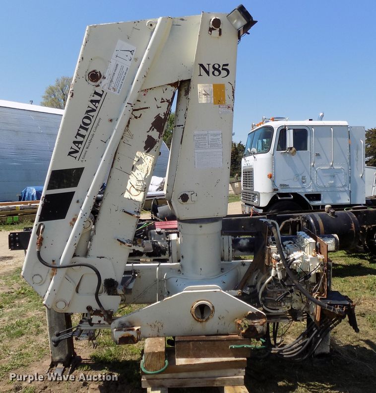 image for item DG2574 National Crane N85 knuckle boom crane
