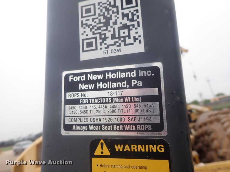 image for item DG3189 Ford 345D  tractor