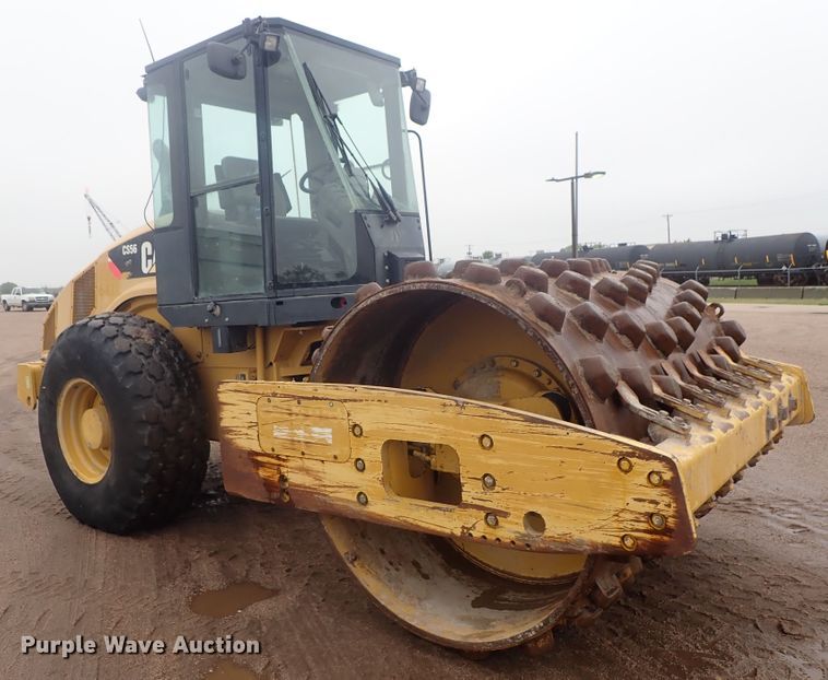 image for item DG3190 2008 Caterpillar CS56  single drum vibratory roller