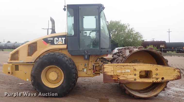 image for item DG3190 2008 Caterpillar CS56  single drum vibratory roller