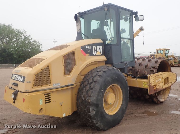 image for item DG3190 2008 Caterpillar CS56  single drum vibratory roller