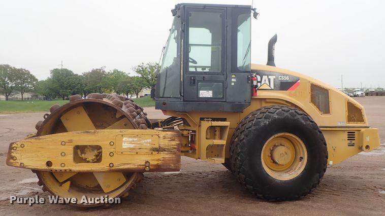 image for item DG3190 2008 Caterpillar CS56  single drum vibratory roller