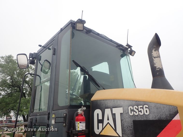 image for item DG3190 2008 Caterpillar CS56  single drum vibratory roller