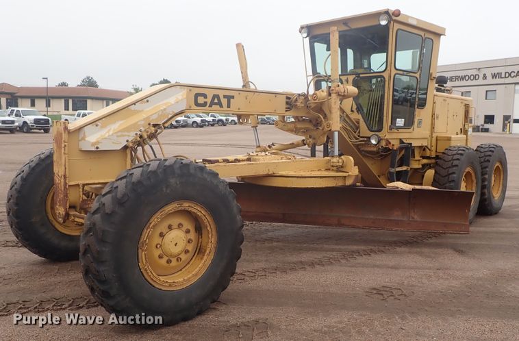 image for item DG3193 1989 Caterpillar 12G  motor grader