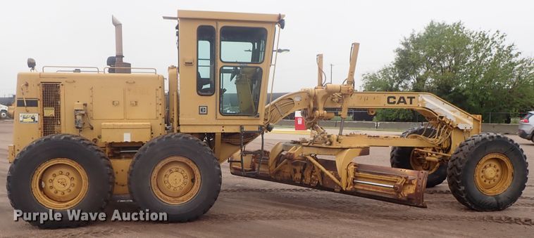 image for item DG3193 1989 Caterpillar 12G  motor grader