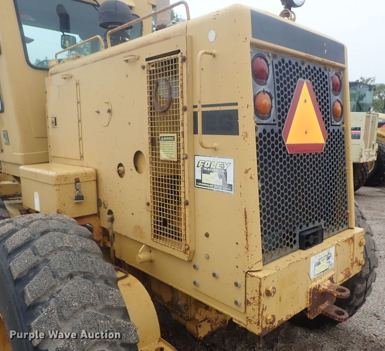 image for item DG3193 1989 Caterpillar 12G  motor grader