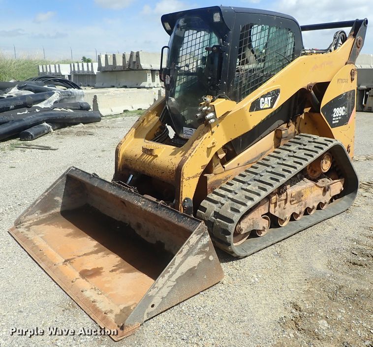 image for item DG3205 2013 Caterpillar 289C2  tracked skid steer loader