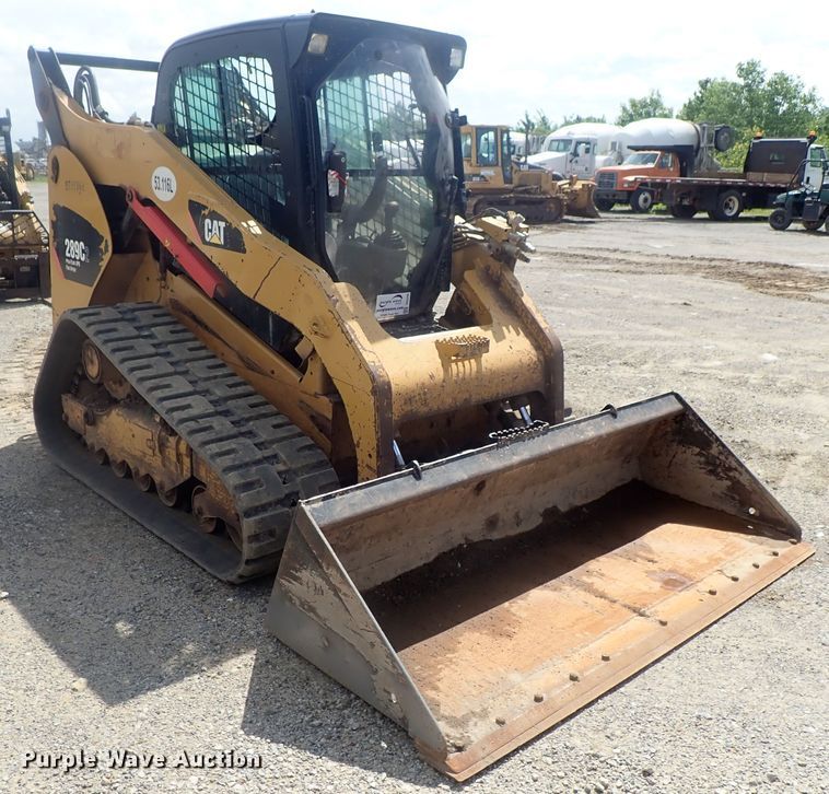 image for item DG3205 2013 Caterpillar 289C2  tracked skid steer loader