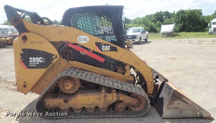 image for item DG3205 2013 Caterpillar 289C2  tracked skid steer loader