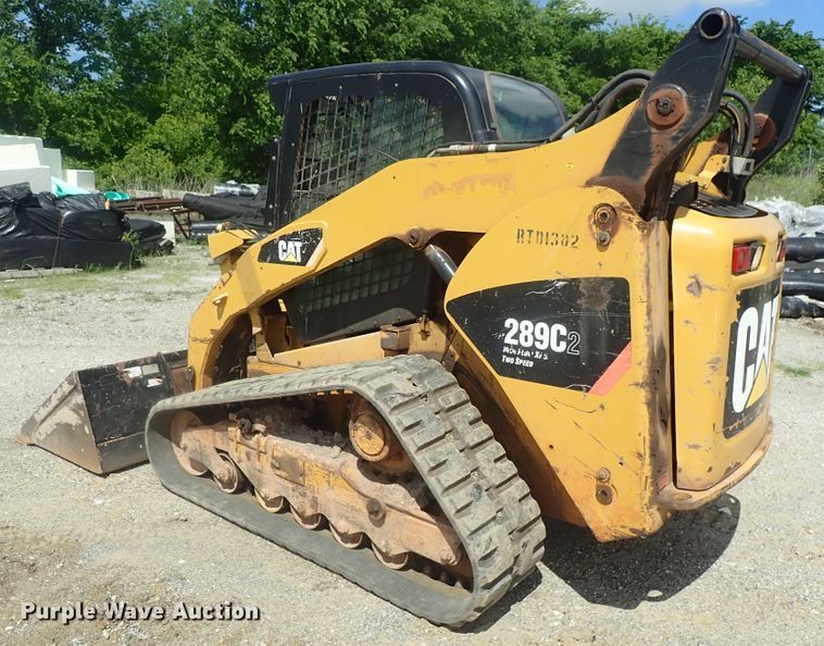 image for item DG3205 2013 Caterpillar 289C2  tracked skid steer loader