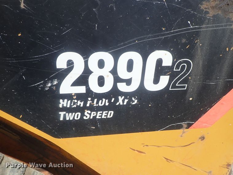 image for item DG3205 2013 Caterpillar 289C2  tracked skid steer loader