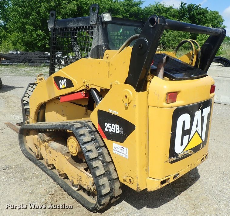 image for item DG3206 2011 Caterpillar 259B3  tracked skid steer loader