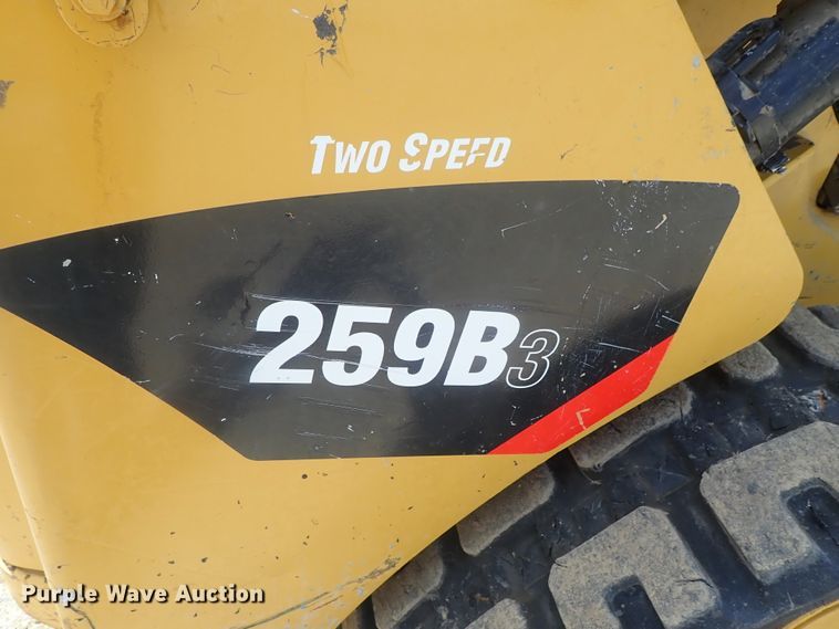 image for item DG3206 2011 Caterpillar 259B3  tracked skid steer loader