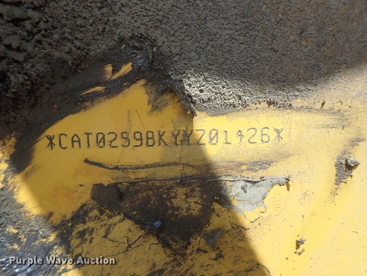 image for item DG3206 2011 Caterpillar 259B3  tracked skid steer loader