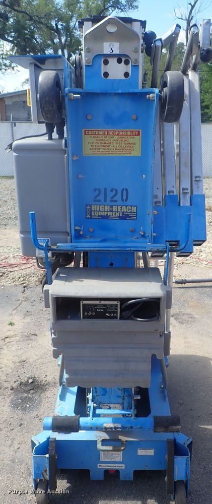 image for item DG3222 2015 Genie AWP-30S DC  vertical lift