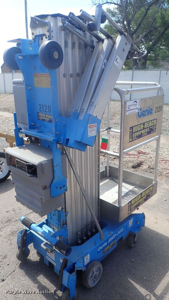 image for item DG3222 2015 Genie AWP-30S DC  vertical lift