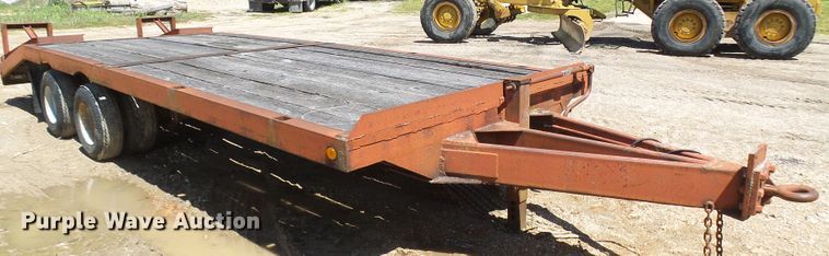 image for item DG5665 1979 Marshall equipment trailer