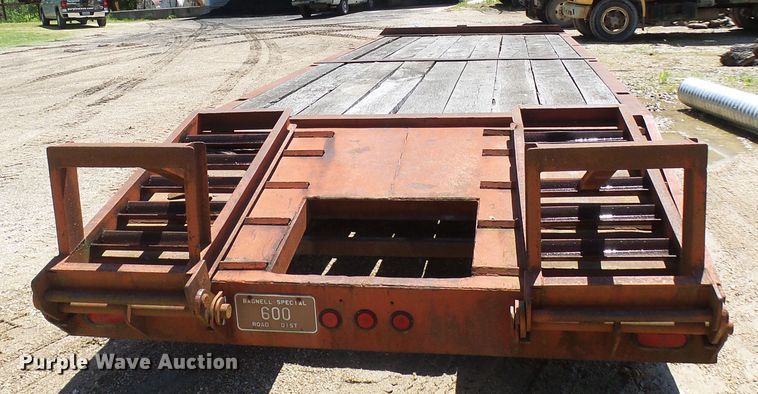 image for item DG5665 1979 Marshall equipment trailer