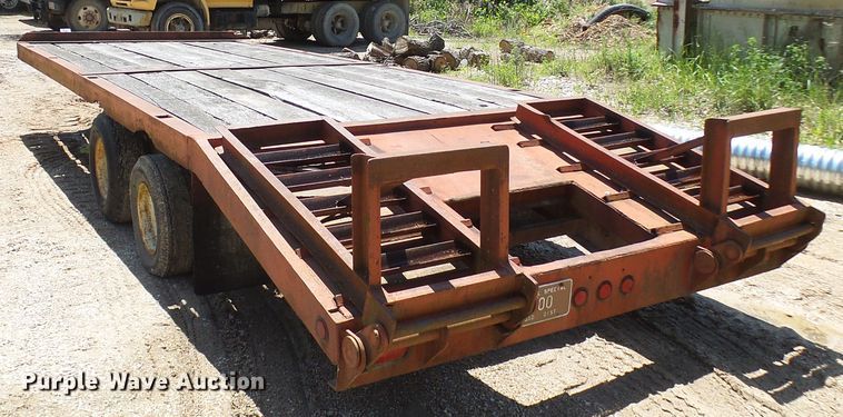 image for item DG5665 1979 Marshall equipment trailer