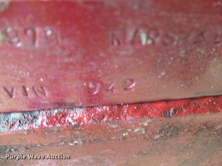 image for item DG5665 1979 Marshall equipment trailer