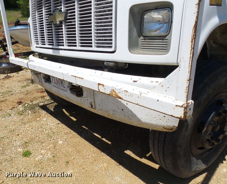 image for item DG5676 1992 Chevrolet Kodiak C6500 forestry bucket truck