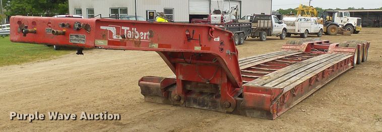 image for item DG5678 2004 Talbert T3DW-50SA-HRG-1-T1 lowboy equipment trailer