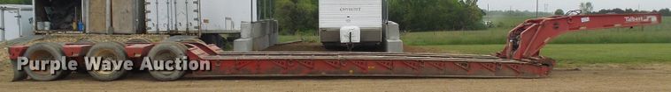 image for item DG5678 2004 Talbert T3DW-50SA-HRG-1-T1 lowboy equipment trailer